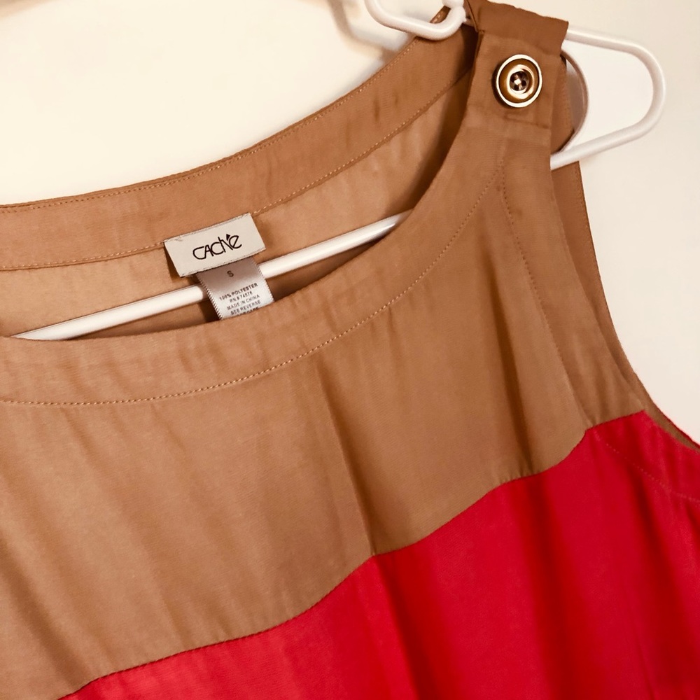 Cache Color Blocks Dress , Size : Small - image 4